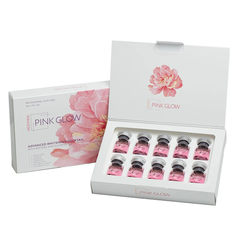 wholesale_pink_glow Mesoheal Pink Glow - 10 x 5 ml - Image 1