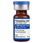 Thiamine HCL 100mg/mL Injection 2mL Vial