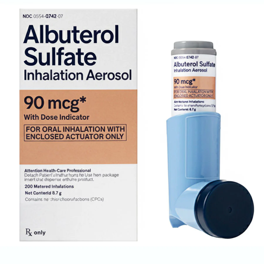 Albuterol-Sulfate-Inhaler-90-mcg-Aerosol-6.7-Gram-200-Doses_1800x1800 Albuterol Sulfate Inhaler 90 mcg Aerosol 6.7 Gram 200 Doses - Image 1