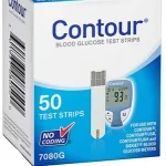 BAYER CONTOUR TEST STRIPS 50 COUNT - 7080G