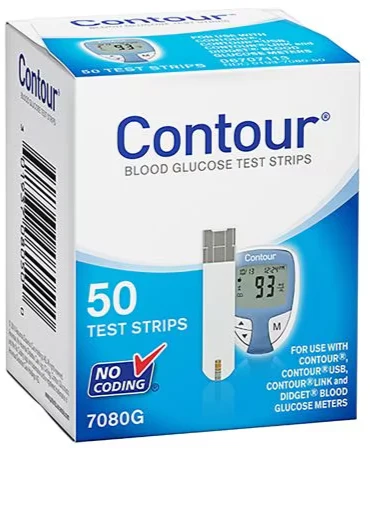BAYERCONTOUR50COUNTTESTSTRIPS-7080G BAYER CONTOUR TEST STRIPS 50 COUNT - 7080G - Image 1