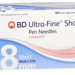 BD ULTRA FINE SHORT PEN NEEDLES 8MM 31G