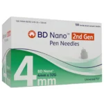 BD Nano 2nd Gen Pen Needles 4mm 32 Gauge