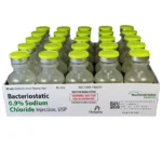 Bacteriostatic Sodium Chloride 0.9% Saline Injection Multiple Dose 30 ml x 25/Pack (Rx)
