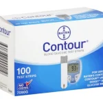 BAYER CONTOUR TEST STRIPS 100 COUNT - 7090G