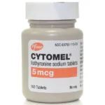 Cytomel Liothyonine Sodium Tablets 5 mcg Pfizer (Rx)
