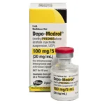 Depo-Medrol Injection Methylprednisolone Acetate 100 mg/5 mL (20 mg/mL) Multiple Dose Vials 5 mL (Rx)