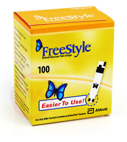 FREESTYLE100COUNTTESTSTRIPS FREESTYLE TEST STRIPS 100 COUNT - Image 1