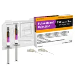 Fulvestrant Injection 250 mg per 5 mL, 50 mg per mL Single-Dose Prefilled Syringe (2 Syringe Kit)