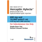 Herceptin Hylecta (trastuzumab and Hyaluronidase-Oysk Injection 5 mL (RX) **Refrigeration Required
