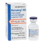 Kenalog 80 Injection Multiple-Dose Vial (Triamcinolone Acetonide Suspension) 80 mg/mL Per 5 mL (Rx)