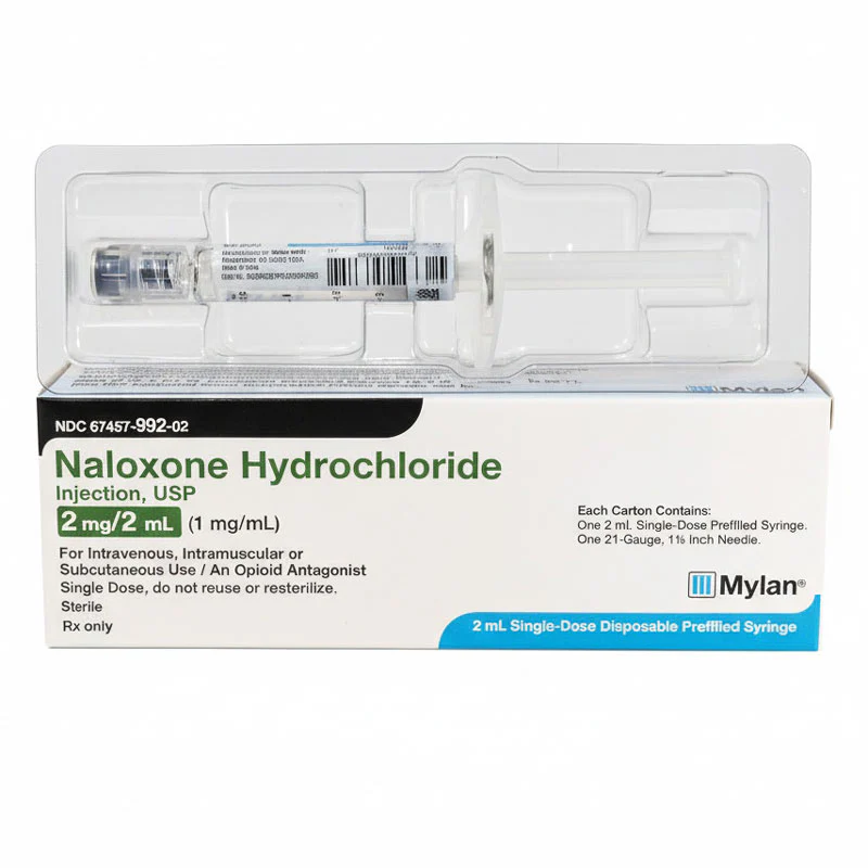 Mylan-Naloxone-Hydrochloride-Injection-2-mg-Prefilled-Syringe_1800x1800 Naloxone Hydrochloride Injection 2 mg/2 mL (1 mg/mL) Single-Dose Prefilled Syringe 2 mL - Image 1