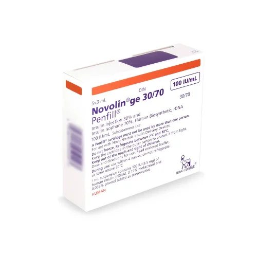Novolin-GE-Penfill-Cartridges-30-70-3.png Novolin GE 70/30 PenFill Cartridges 5 x 3 ml - Image 1