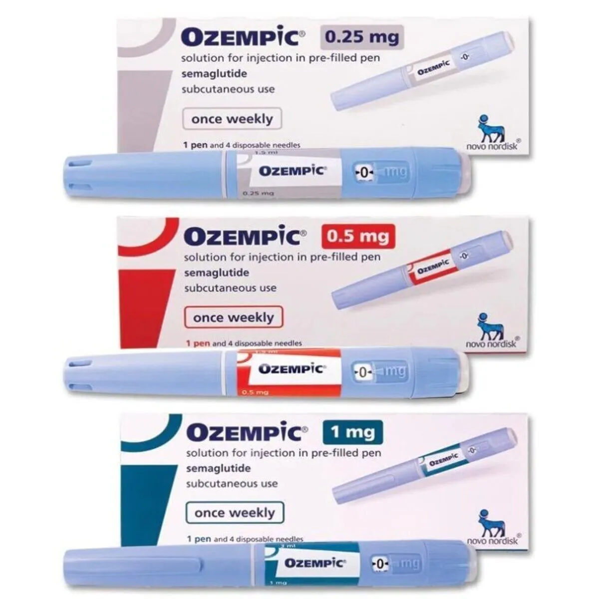 Ozempic-Injection-Semaglutide-Injection-Pack-of-1-Pre-filled-Pen-3 Ozempic (Semaglutide) - Image 1