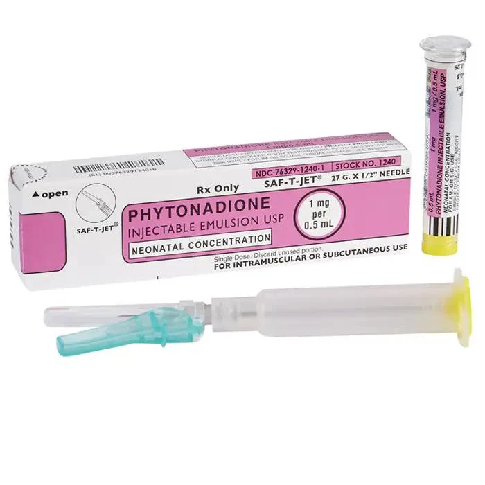Phytonadione-Injectable-Emulsion-Prefiiled-Syringes-Neonatal-Concentration-1-mg_1800x1800 Phytonadione (Vitamin K) Injectable Prefiiled Syringes Neonatal 1 mg Per 0.5 mL 10/Pack (RX) - Image 1