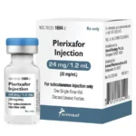 Plerixafor Injection 20mg/mL Hematopoietic Stem Cell Mobilizer Single-Dose Vial 2 mL by Amneal (RX)