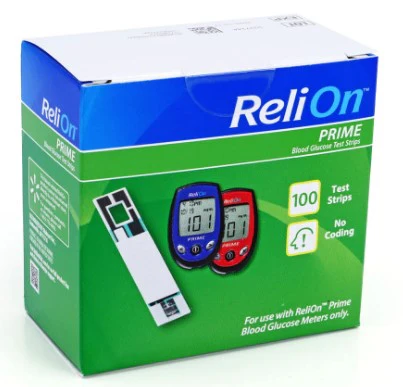 RelionPrime100ct RELION PRIME TEST STRIPS 100 COUNT - Image 1
