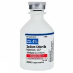 Sodium Chloride 23.4% for Injection 120 mEq/30 mL (4 mEq/mL) Concertrate 300 Single-Dose Vials 25/Box (RX)