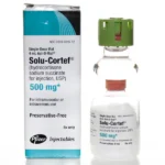 Solu-Cortef for Injection 500 mg Single Dose Vial 4 mL by Pfizer (RX)