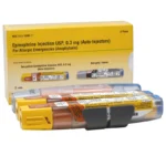 Teva Epinephrine Auto-Injector Pen (Epipen Generic) 0.3 mg (2-Pack + 1 Trainer)