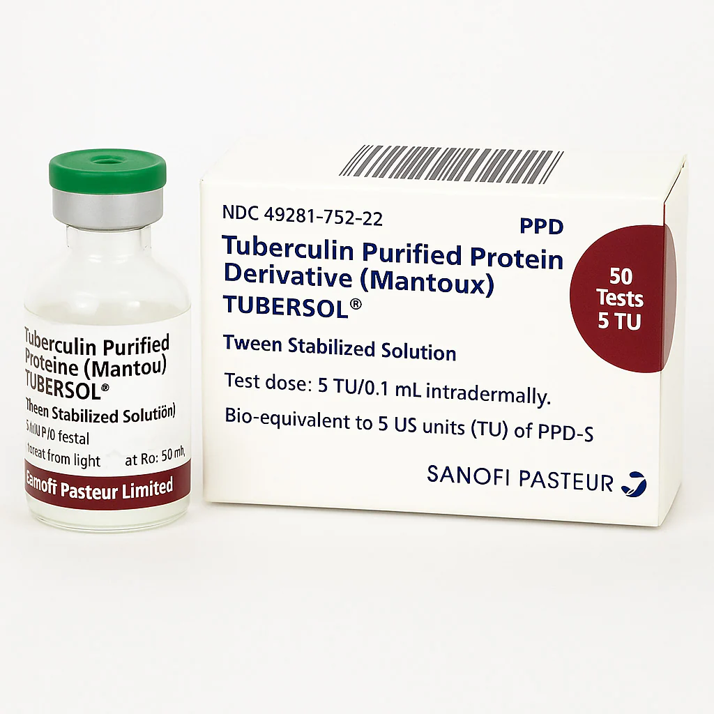 Tubersol-Tuberculin-Purified-Protein-Derivative-_Mantoux_-5-mL_1800x1800 Tubersol Tuberculin Purified Protein Derivative (Mantoux) 5 mL (50 Tests) *Refrigerated* - Image 1