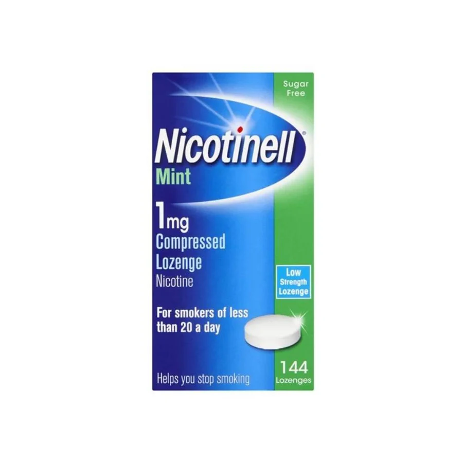 NICO-1MG-144___XL Nicotinell 1mg Mint Lozenge 144 Pack - Image 1